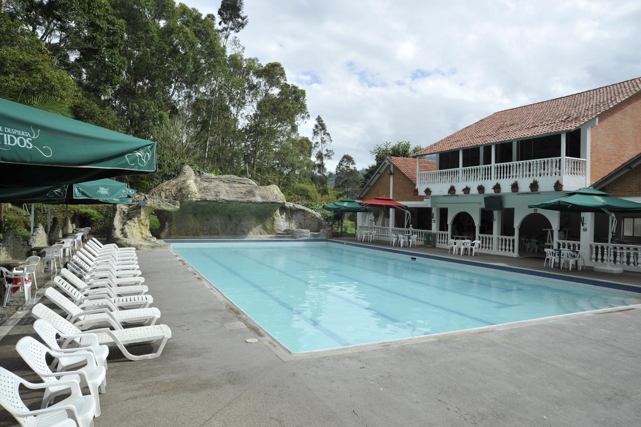 Termales Santa Monica Hotel Choachí Eksteriør billede